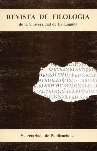 Revista de Filología ULL 1