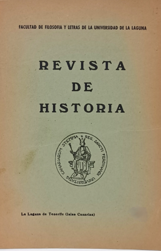 Revista de Historia de la Fac. de Filosofía y Letras de la ULL