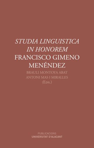 Studia linguistica in honorem Francisco Gimeno